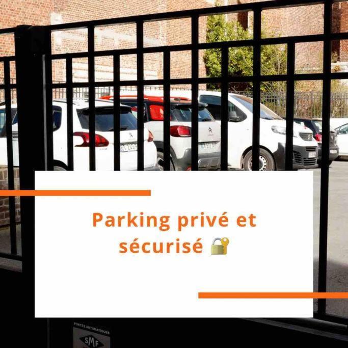 Suite George 5 + Parking Prive Et Securise Arras Luaran gambar